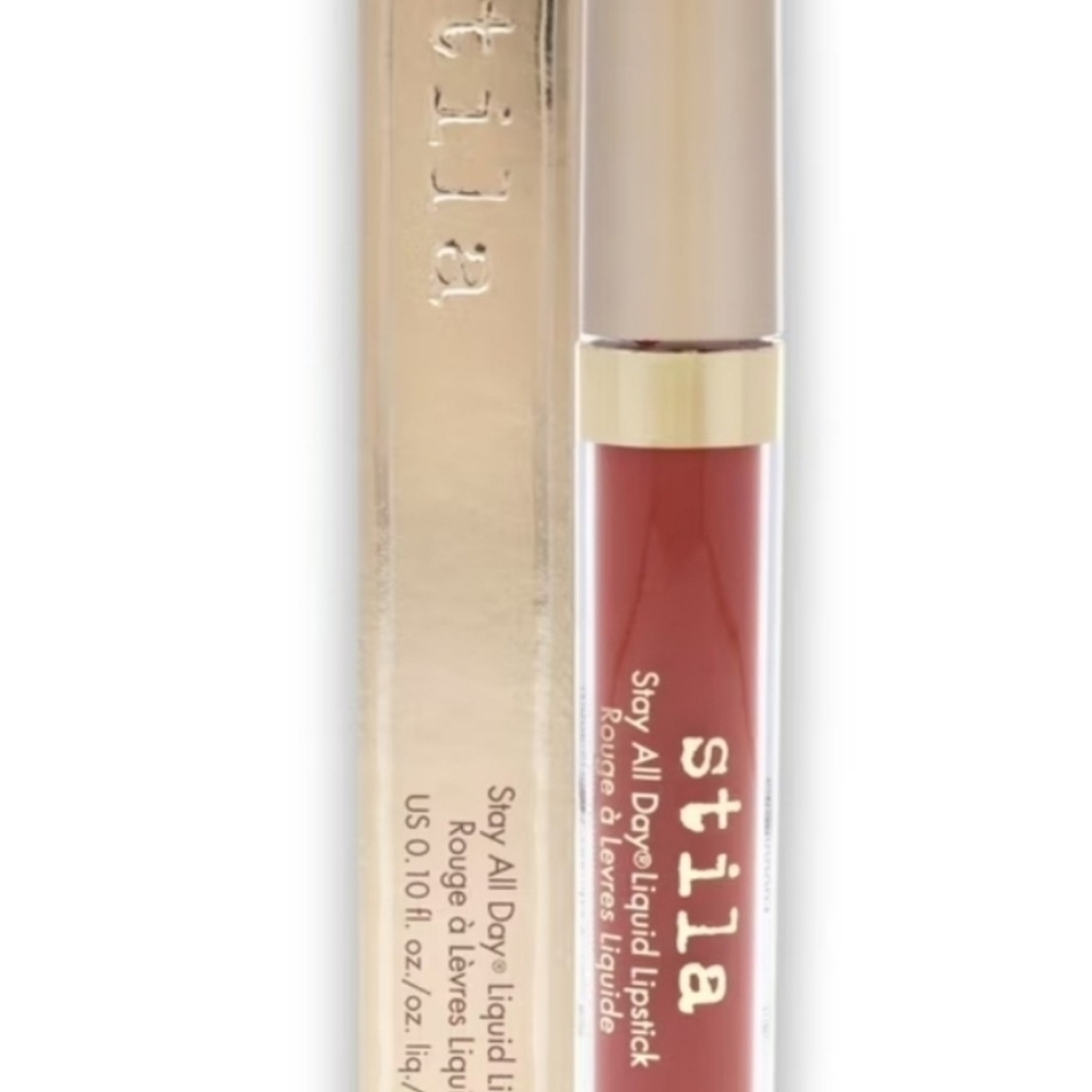 Stila Stay All Day Liquid Lipstick Bold Color Long-lasting In Rubino NWT in Box